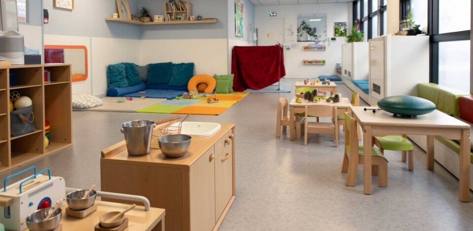 Crèche Asnières sur Seine Lilas people&baby bébé enfants espace de vie éveil